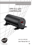 Z1 OUTDOOR DMX-512 LED CONTROLLER User Manual Ver 1.0
