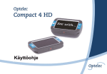 Optelec Compact 4 HD user manual