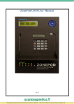 ZonePod GSM User Manual