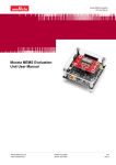 Murata MEMS Evaluation Unit User Manual