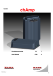1 12V30A Anv&auml;ndaranvisning (S) 2 User Manual (GB) 4