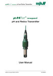 pH and Redox Transmitter User Manual