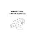 Network Camera TCAM-230 User Manual
