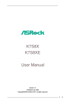 K7S8X K7S8XE User Manual