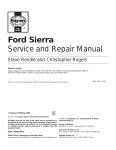 Ford Sierra Service and Repair Manual