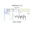 HOBOware® Pro User's Guide - ED Service