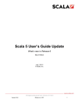 Scala 5 User's Guide Update