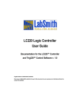 LC220 Logic Controller User Guide