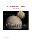 Celestia User's Guide 1.4.1