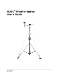 HOBO Weather Station User's Guide