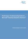 Performance Troubleshooting Guide for Microsoft Business