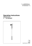 Operating Instructions - VEGAFLEX 61 - 4 ? 20 mA/HART