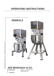 RN20/VL2 A/S Wodschow & Co. OPERATING INSTRUCTIONS