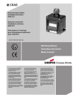 Betriebsanleitung Operating instructions Mode d'emploi