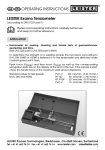 LEISTER Examo Tensiometer GB USA OPERATING INSTRUCTIONS