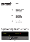 Operating Instructions UIS Basic