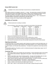 Series 2000 Control Unit Installation of Controller Operating
