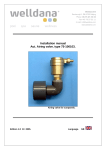 Installation manual Aut. Airing valve. type 75-100103.