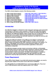 USB Serial Adapter User's Manual