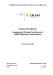 Product User Manual Fundamental Climate Data Record of SSM/I