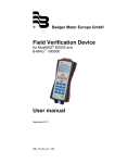 Field Verification Device User manual