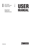 User manual 2 Benutzerinformation 14
