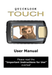 Quicklook User Manual