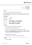 CB-R Range Bench Top Power Supplies User Manual