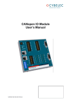 CANOpen IO Module User's Manual