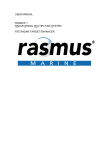 USER MANUAL RASMUS 1 RADAR SIGNAL MULTIPLYING