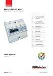 PRO-1250D CT MID User manual