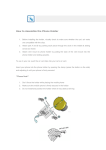 BlueAnt Supertooth Light handsfree Assembly Instruction