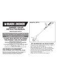 Black & Decker GH710 User's Manual