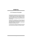 Biostar P4TDP Pro Owner's Manual