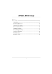 Biostar M7SUA BIOS Owner's Manual