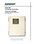 Bacharach GDA-400 Owner's Manual