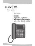 AT&T CL2939 User's Manual