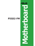 ASUS P5SD2-FM User's Manual