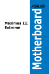 ASUS MAXIMUS_III_EXTREME Owner's Manual