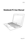 ASUS _ZENBOOK_UX21E Owner's Manual