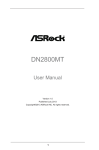 ASRock DN2800MT Owner's Manual