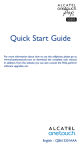 Alcatel OneTouch POP S3 Quick Start Manual