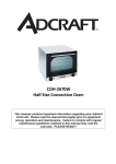Admiral Craft COH-2670W Owner's Manual