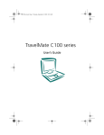 Acer TravelMate C100 Owner's Manual