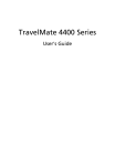 Acer TravelMate 4400 Owner's Manual