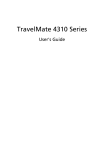 Acer TravelMate 4310 Owner's Manual