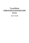 Acer TravelMate 2490 Owner's Manual