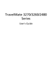Acer TravelMate 2480 Owner's Manual