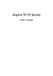 Acer Aspire 9110 Owner's Manual