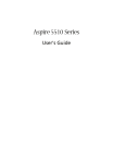 Acer Aspire 5510 Owner's Manual